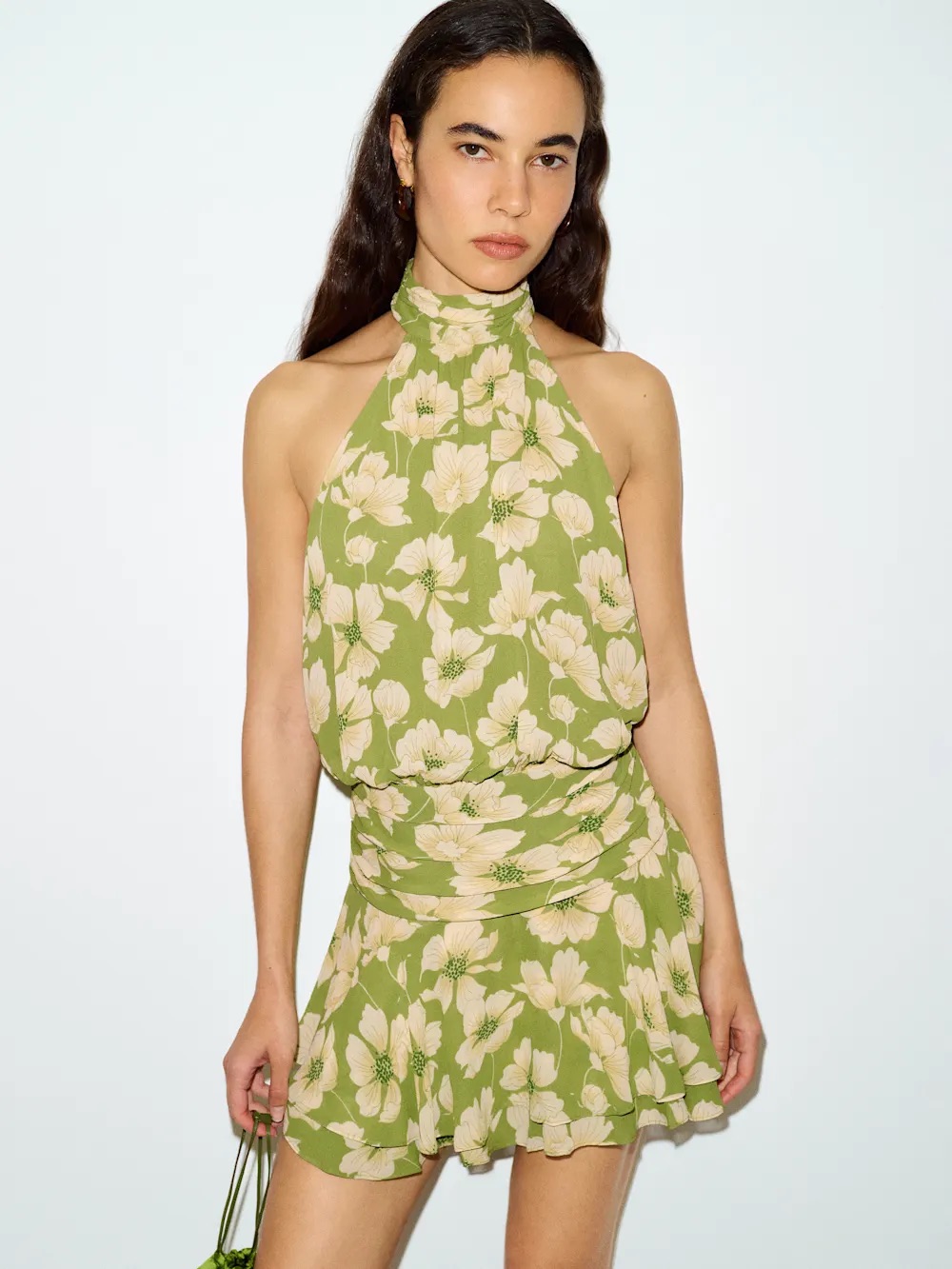 Reformation Karla Dress In Lovebird, Brand New Without Tags, Never Worn,No Flaws